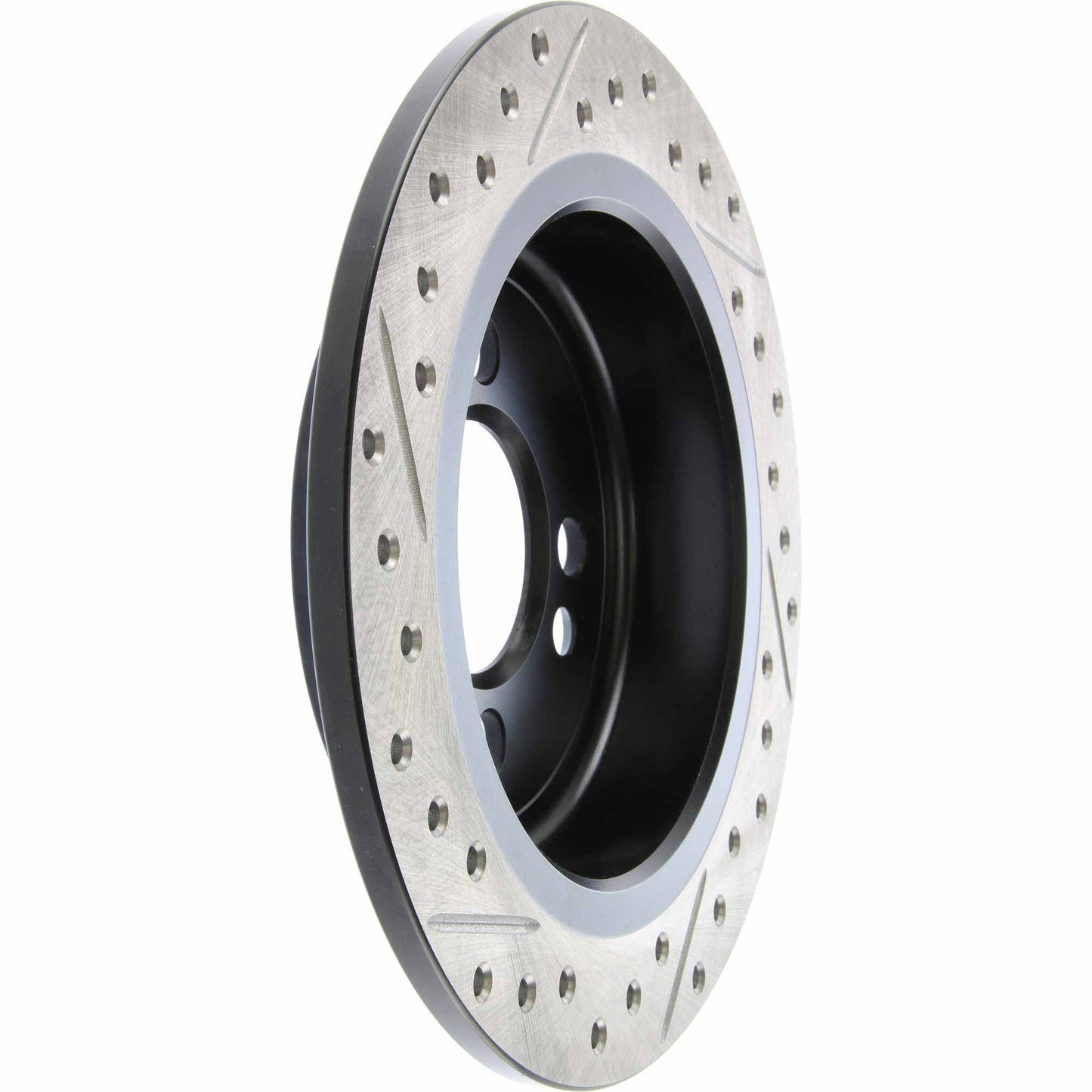 StopTech Sport Drilled/Slotted Brake Rotor; Rear Left