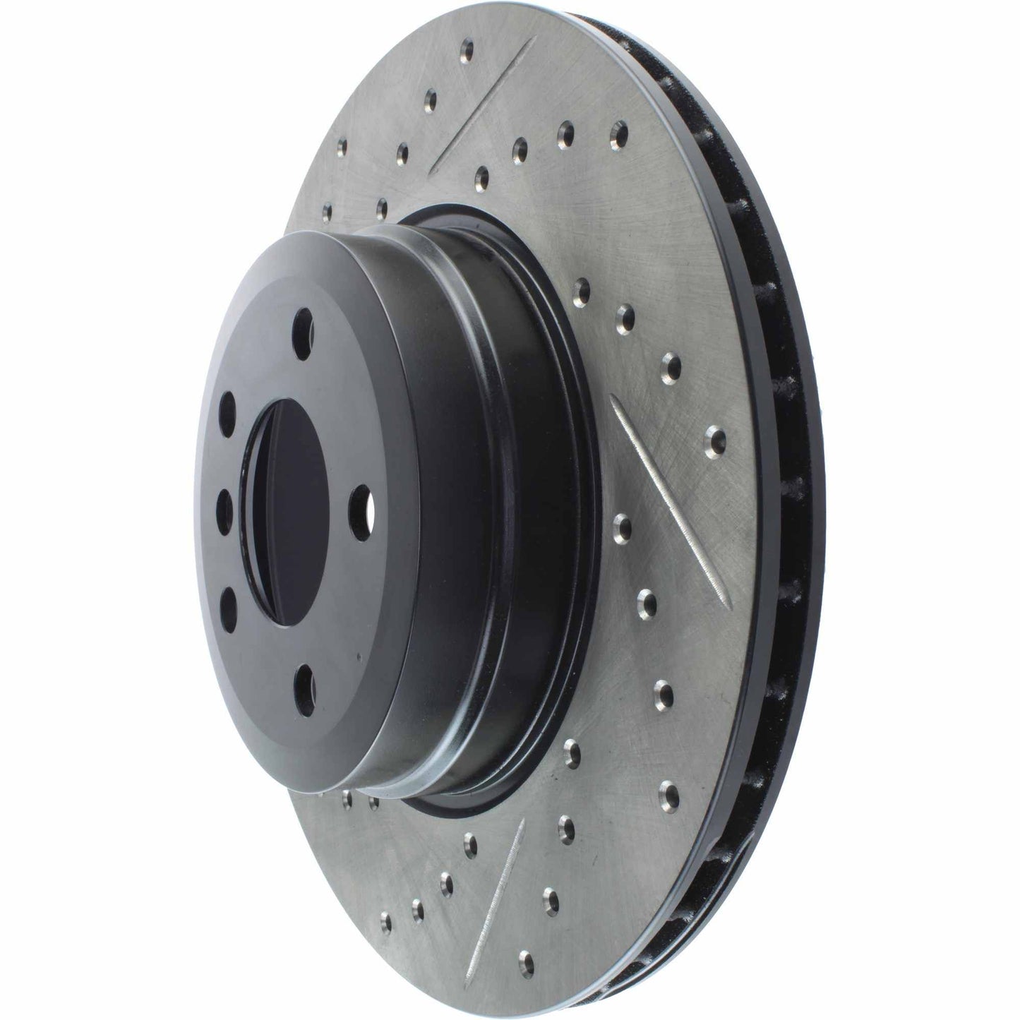 StopTech Sport Cryo Drilled/Slotted Brake Rotor; Rear Right