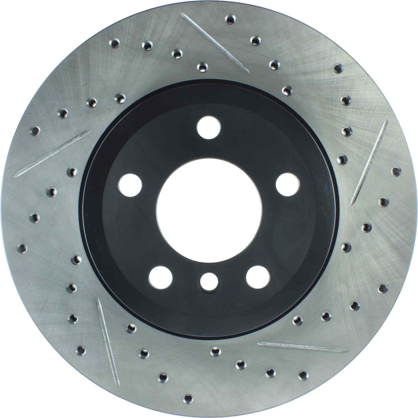 StopTech 07-12 BMW X5 / 09-12 BMW X6 Slotted & Drilled Left Rear Rotor 127.34095L