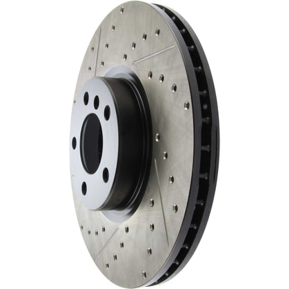 StopTech Slotted & Drilled Sport Brake Rotor 127.34096R