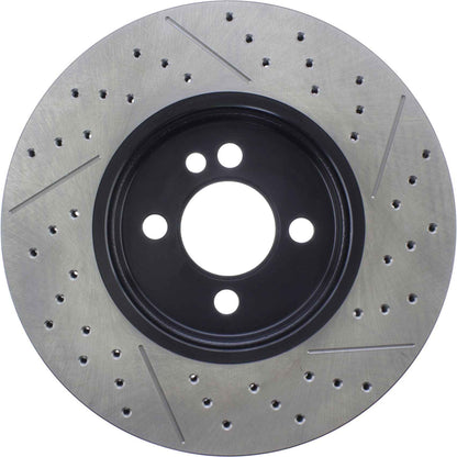 Centric Parts Disc Brake Rotor Premium OE Style Drilled and Slotted for 2008 Hyundai Tiburon