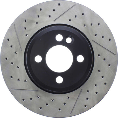 Centric Parts Disc Brake Rotor Premium OE Style Drilled and Slotted for 2008 Hyundai Tiburon