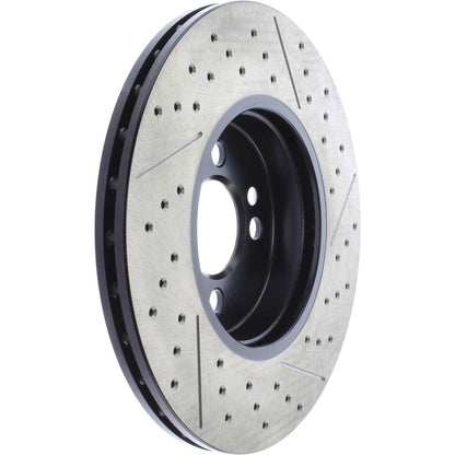 Centric Parts Disc Brake Rotor Premium OE Style Drilled and Slotted for 2008 Hyundai Tiburon