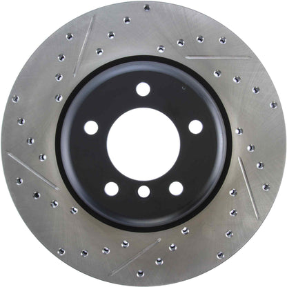 StopTech Slotted & Drilled Sport Brake Rotor 127.34104R