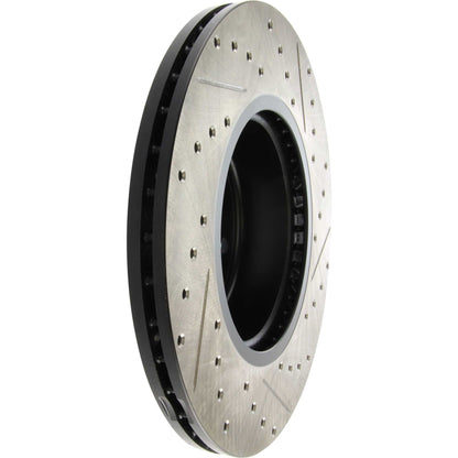 StopTech Slotted & Drilled Sport Brake Rotor 127.34104R