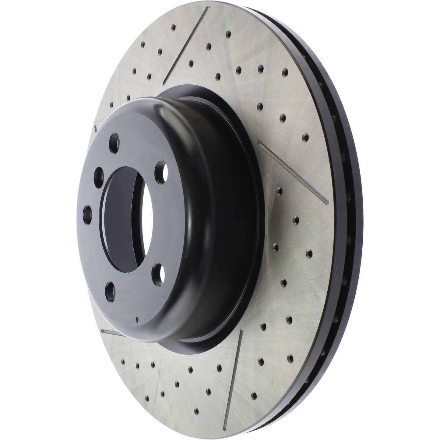 Centric Parts Disc Brake Rotor Premium OE Style Drilled and Slotted with Electro Coating for 2008-2013 BMW 135i 135is 127.34104
