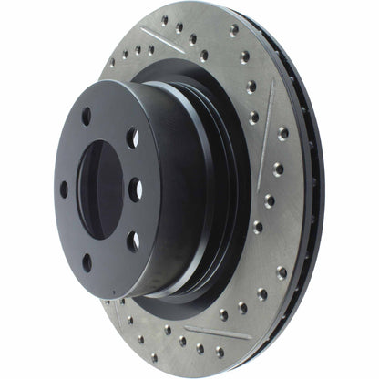 StopTech Slotted & Drilled Sport Brake Rotor 127.34107L