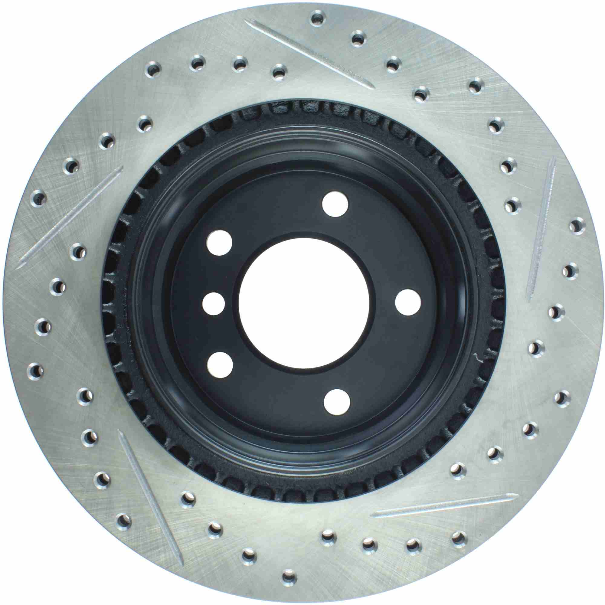 StopTech Slotted & Drilled Sport Brake Rotor 127.34107R