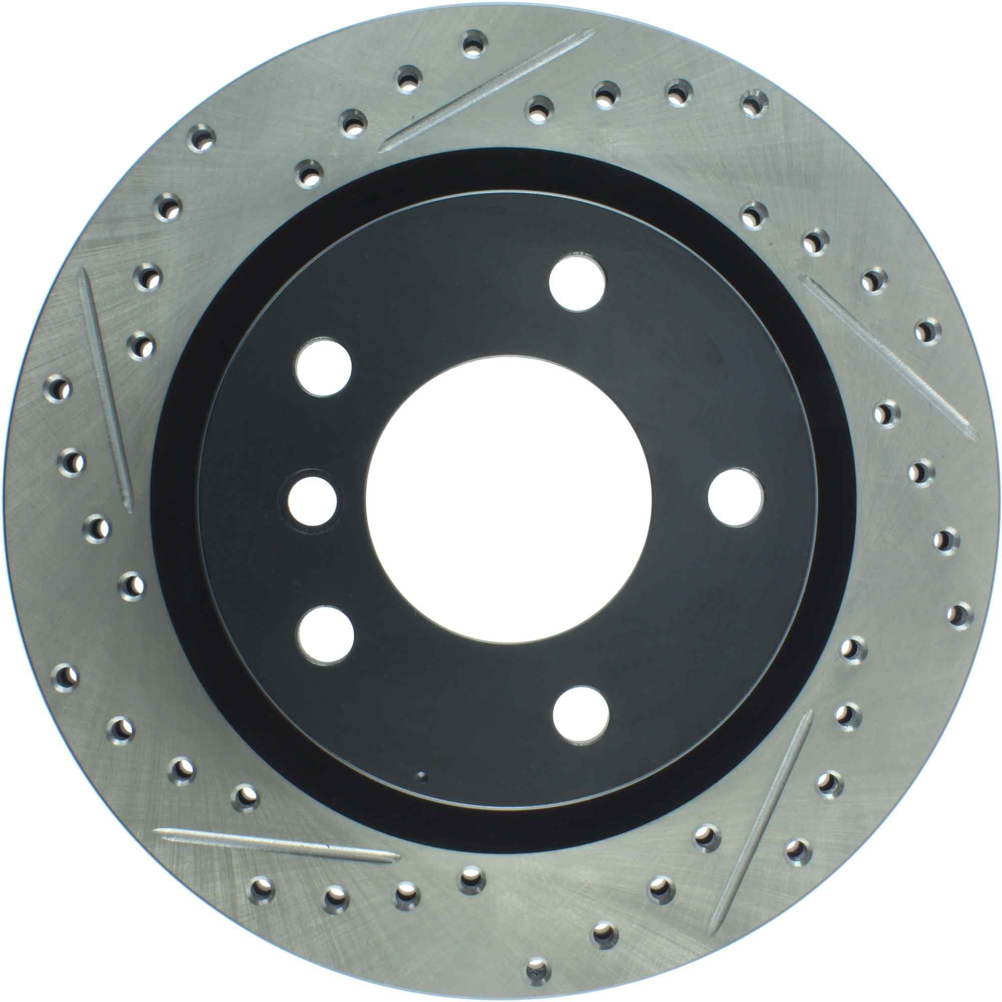 StopTech Slotted & Drilled Sport Brake Rotor 127.34107R