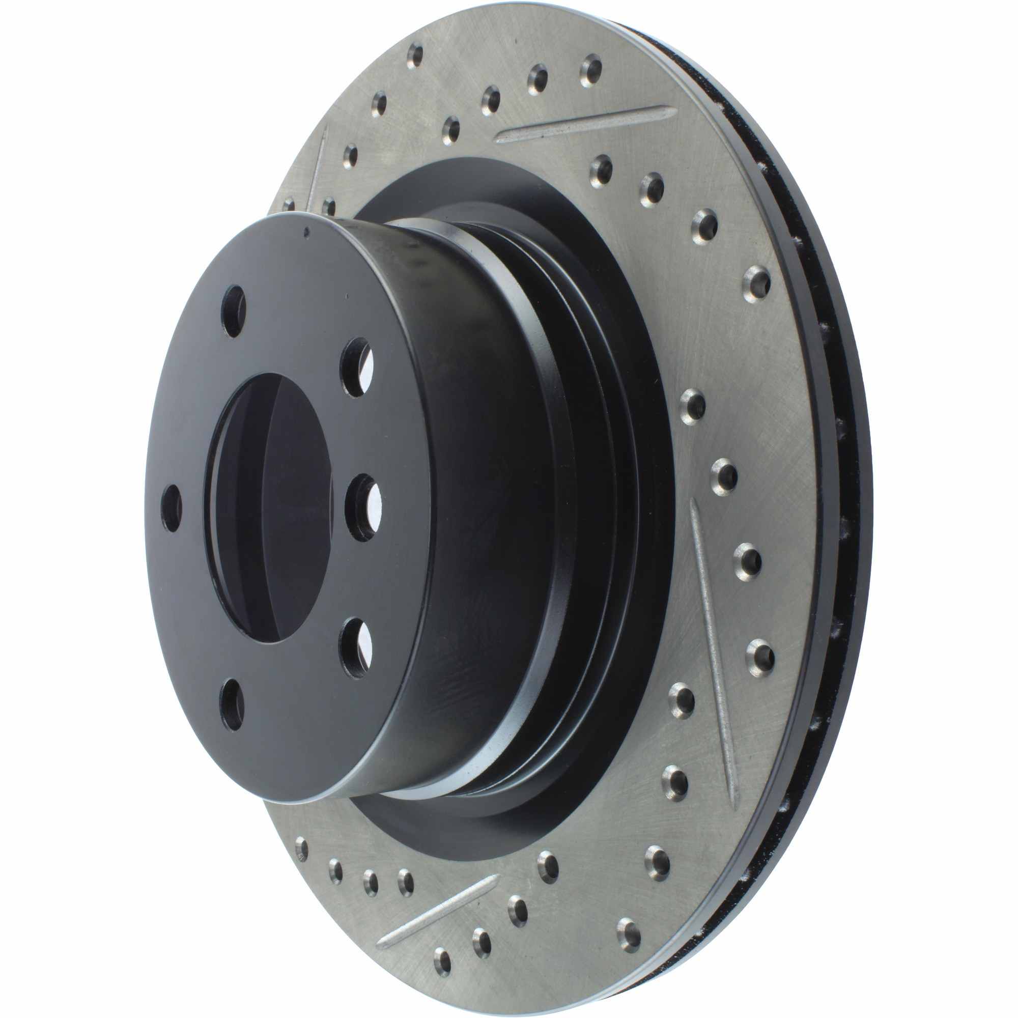 StopTech Slotted & Drilled Sport Brake Rotor 127.34107R