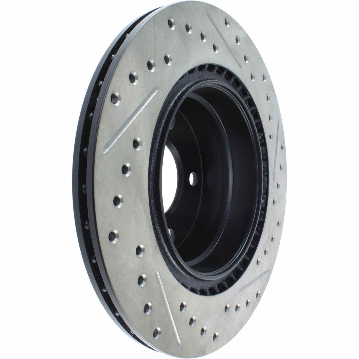 StopTech Slotted & Drilled Sport Brake Rotor 127.34107R