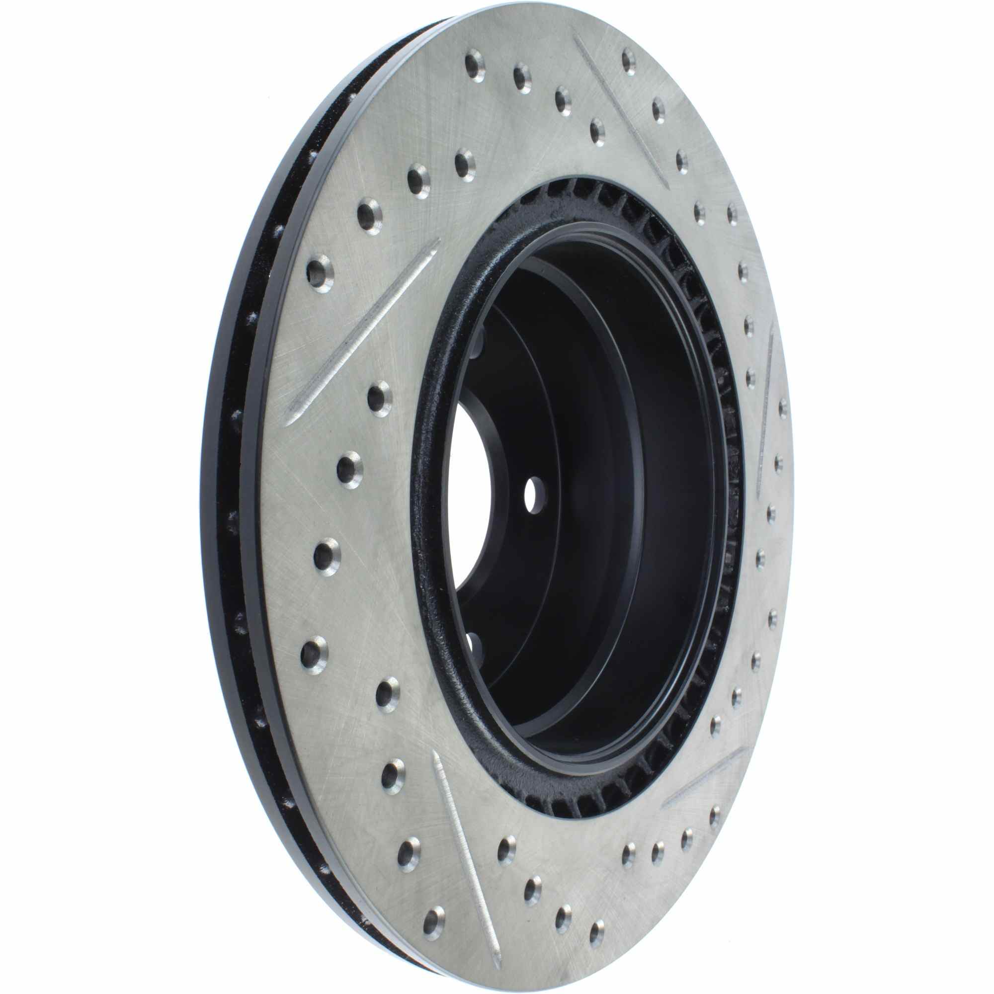 StopTech Slotted & Drilled Sport Brake Rotor 127.34107R