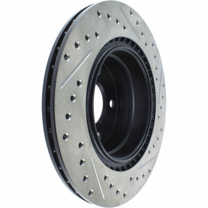 StopTech Slotted & Drilled Sport Brake Rotor 127.34107R