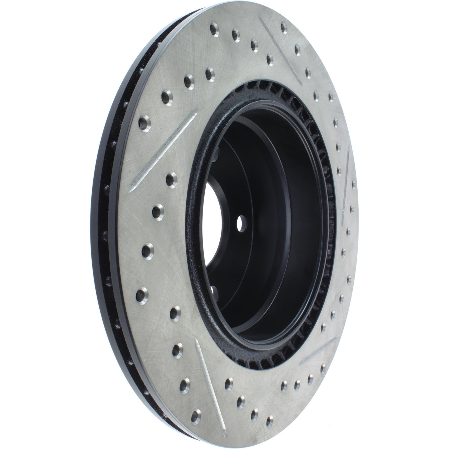 StopTech Slotted & Drilled Sport Brake Rotor 127.34107R