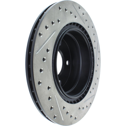 StopTech Slotted & Drilled Sport Brake Rotor 127.34107R