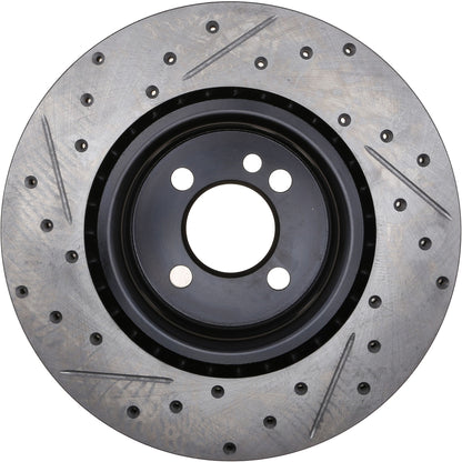StopTech Sport Drilled & Slotted Rotor - Front Left 127.34114L