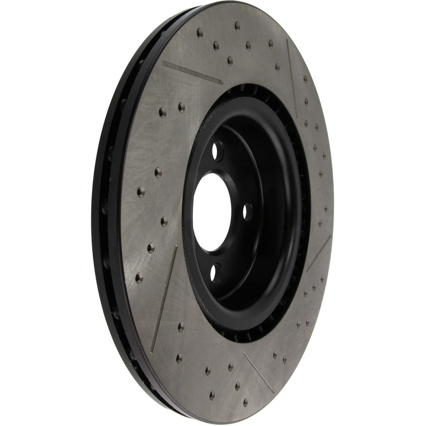 Centric Parts Disc Brake Rotor Premium OE Style Drilled and Slotted with Electro coating finish for 2009-2015 Mini Cooper 127.34114