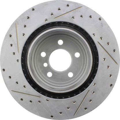 StopTech Slotted & Drilled Sport Brake Rotor 127.34117L