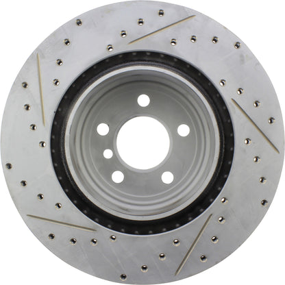 StopTech Slotted & Drilled Sport Brake Rotor 127.34117L