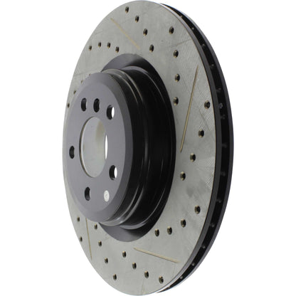StopTech Slotted & Drilled Sport Brake Rotor 127.34117L
