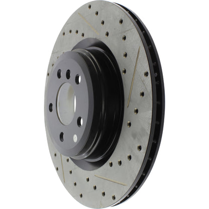 StopTech Slotted & Drilled Sport Brake Rotor 127.34117L