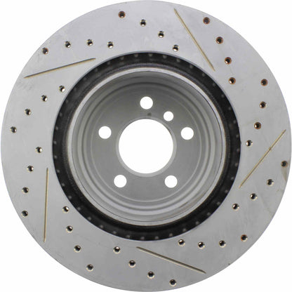 StopTech Slotted & Drilled Sport Brake Rotor 127.34117R