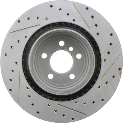 StopTech Slotted & Drilled Sport Brake Rotor 127.34117R
