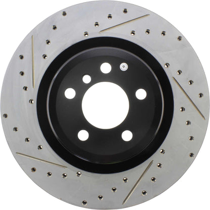 StopTech Slotted & Drilled Sport Brake Rotor 127.34117R