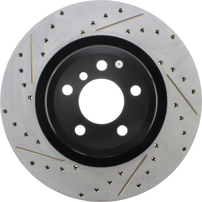 StopTech Slotted & Drilled Sport Brake Rotor 127.34117R