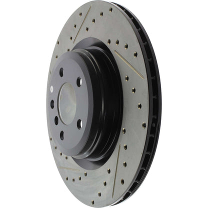 StopTech Slotted & Drilled Sport Brake Rotor 127.34117R