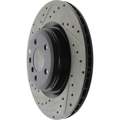 StopTech Slotted & Drilled Sport Brake Rotor 127.34117R