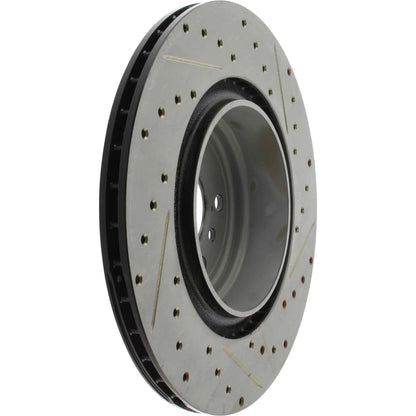 StopTech Slotted & Drilled Sport Brake Rotor 127.34117R