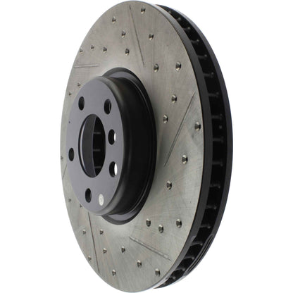 StopTech Slotted & Drilled Sport Brake Rotor 127.34126L