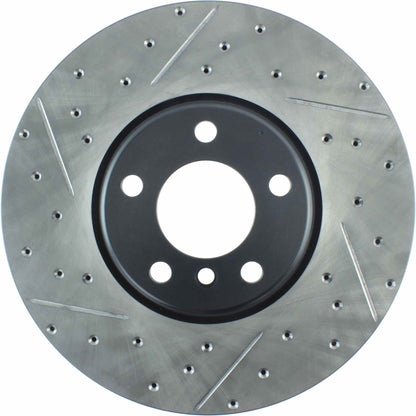 StopTech Slotted & Drilled Sport Brake Rotor 127.34127R