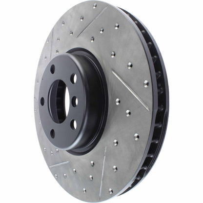 StopTech Slotted & Drilled Sport Brake Rotor 127.34127R