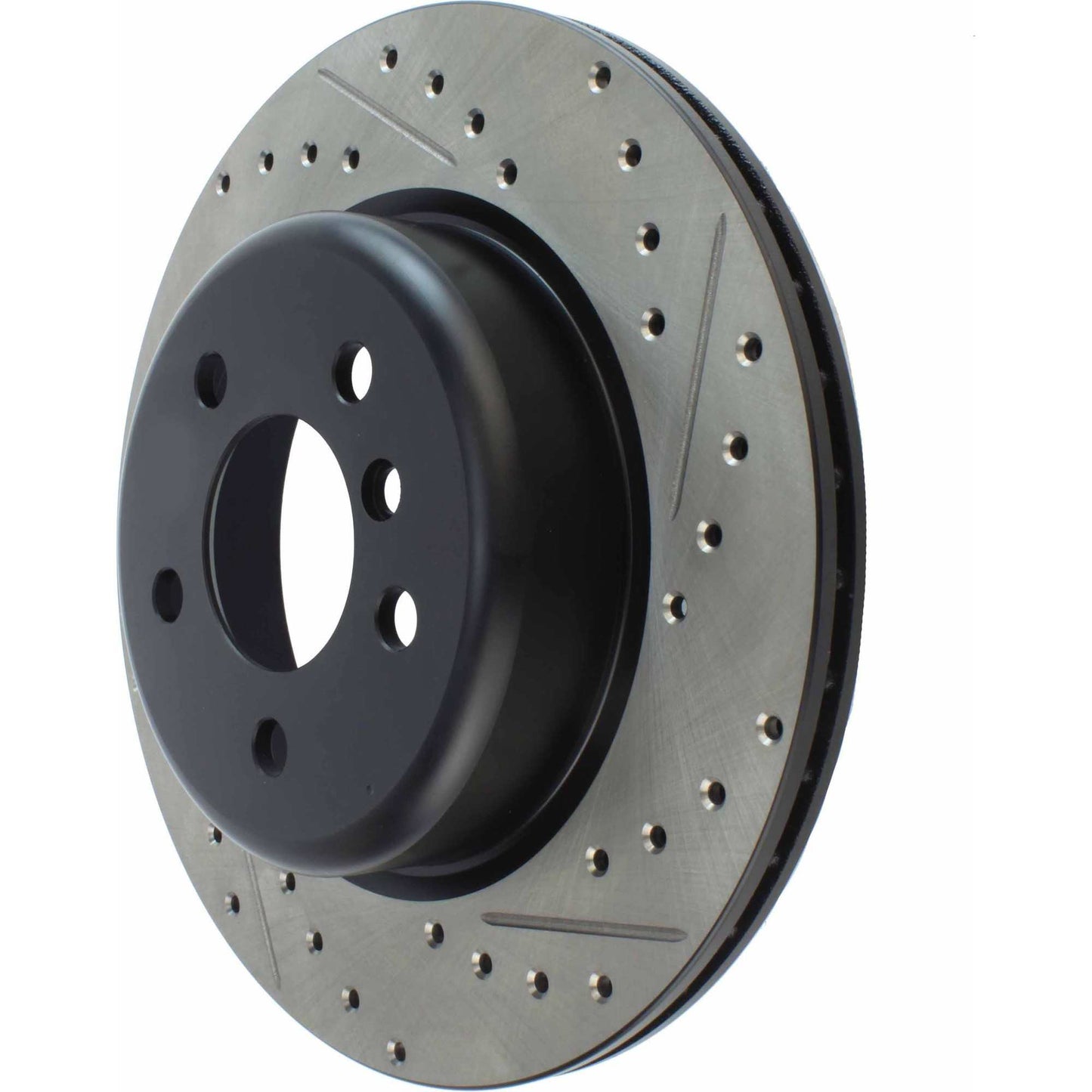StopTech Sport Drilled/Slotted Brake Rotor;Front And Rear Left