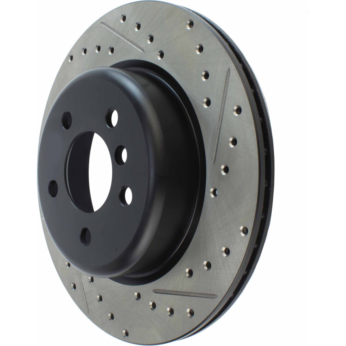 StopTech Sport Drilled/Slotted Brake Rotor;Front And Rear Left