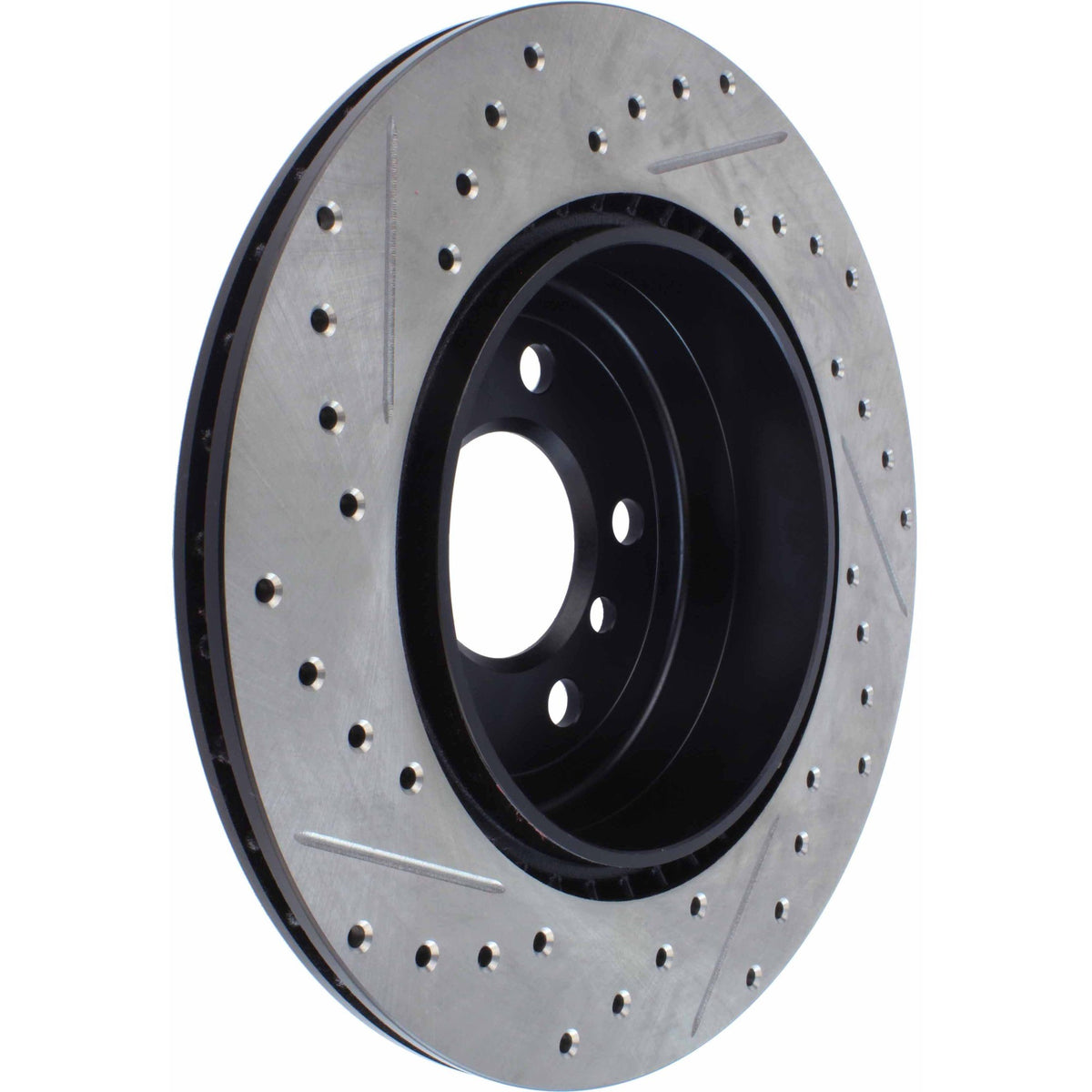 StopTech Sport Drilled/Slotted Brake Rotor;Front And Rear Left