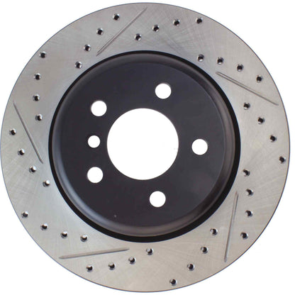 StopTech 2011-2013 BMW 535i / 2012-2016 BMW 640i Slotted & Drilled Rear Right Brake Rotor 127.34131R