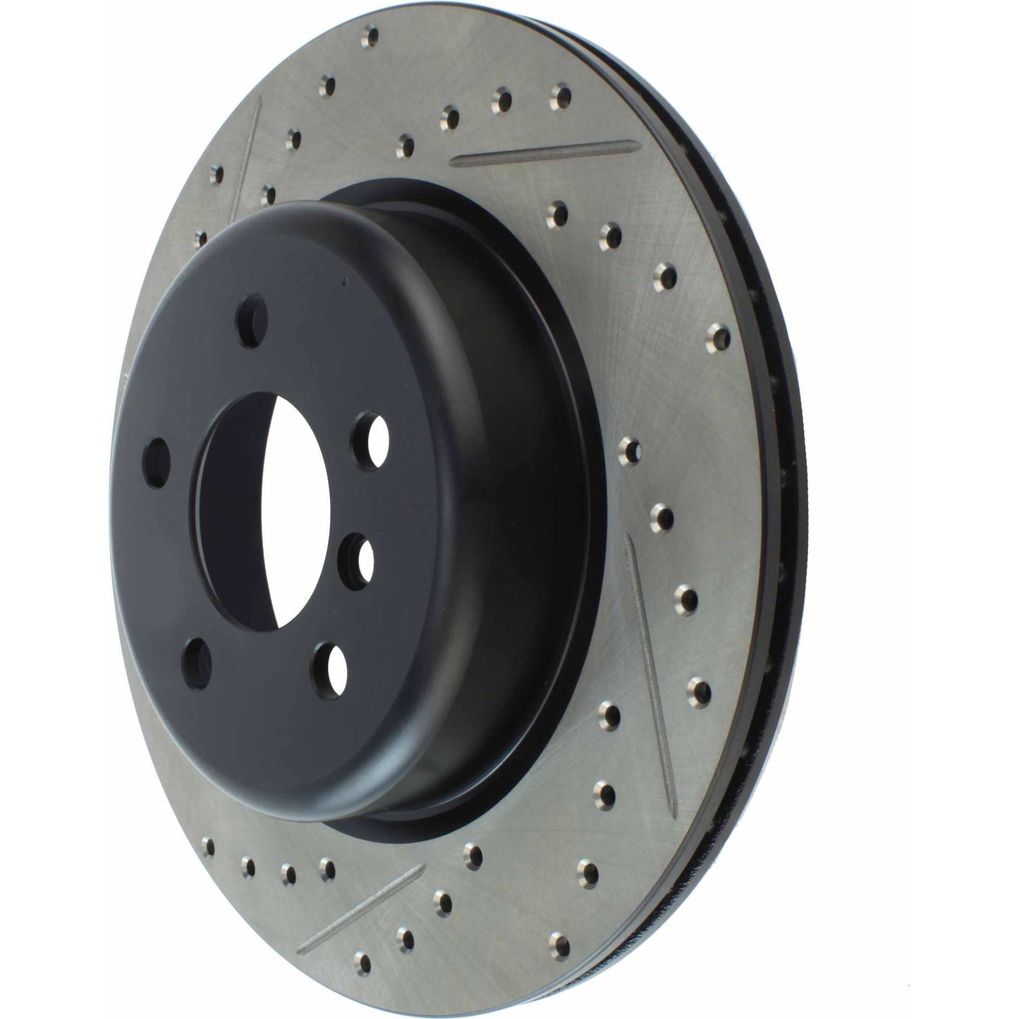StopTech 2011-2013 BMW 535i / 2012-2016 BMW 640i Slotted & Drilled Rear Right Brake Rotor 127.34131R