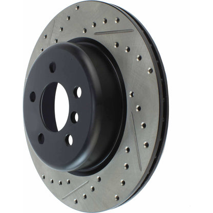 StopTech 2011-2013 BMW 535i / 2012-2016 BMW 640i Slotted & Drilled Rear Right Brake Rotor 127.34131R
