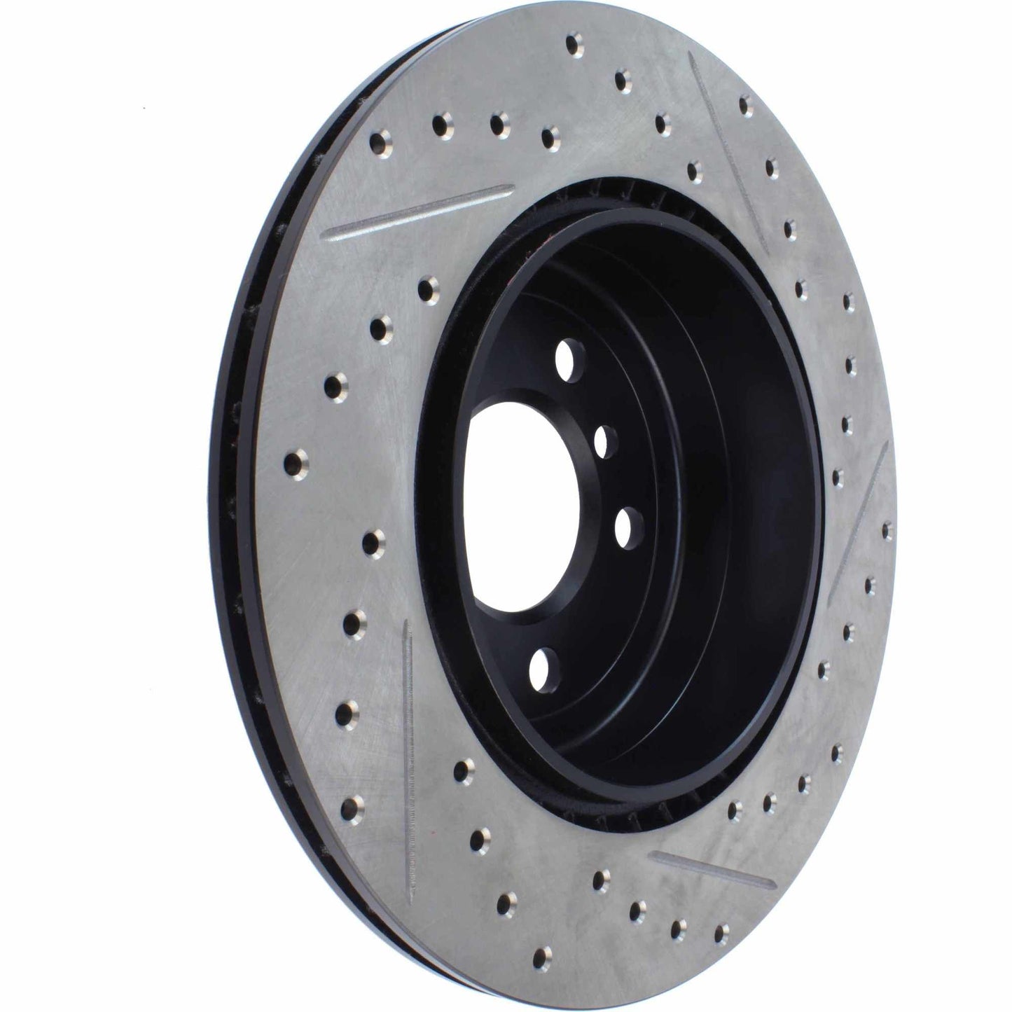 StopTech 2011-2013 BMW 535i / 2012-2016 BMW 640i Slotted & Drilled Rear Right Brake Rotor 127.34131R