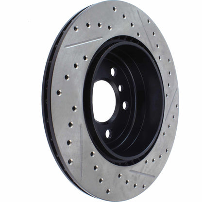 StopTech 2011-2013 BMW 535i / 2012-2016 BMW 640i Slotted & Drilled Rear Right Brake Rotor 127.34131R
