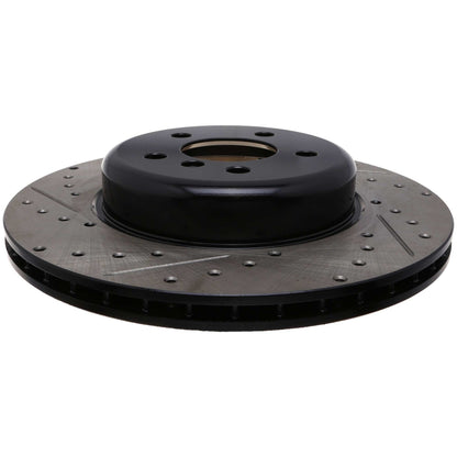 StopTech BMW 535i / 535i GT Rear Right Sport Slotted Rotor 127.34133R