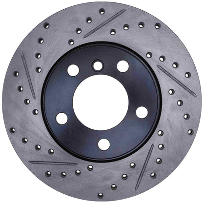 StopTech Slotted & Drilled Sport Brake Rotor 127.34136R
