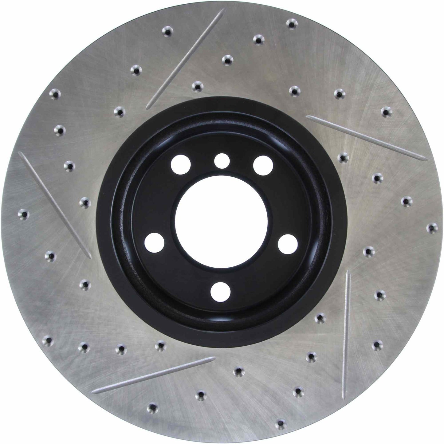 StopTech BMW 12-15 335i / 2014 428i / 2015 235i/228i Front Left Slotted & Drilled Sport Brake Rotor 127.34140L