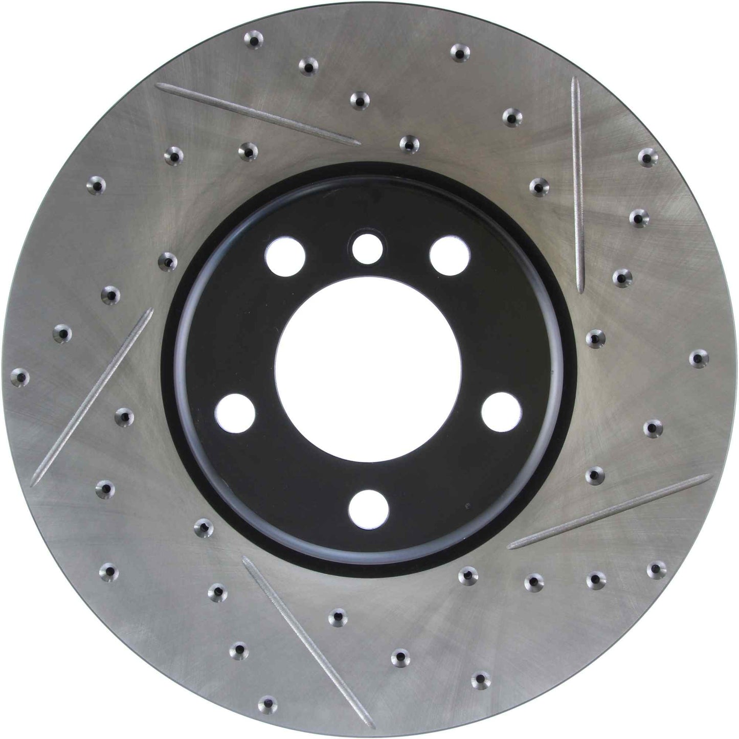 StopTech BMW 12-15 335i / 2014 428i / 2015 235i/228i Front Left Slotted & Drilled Sport Brake Rotor 127.34140L