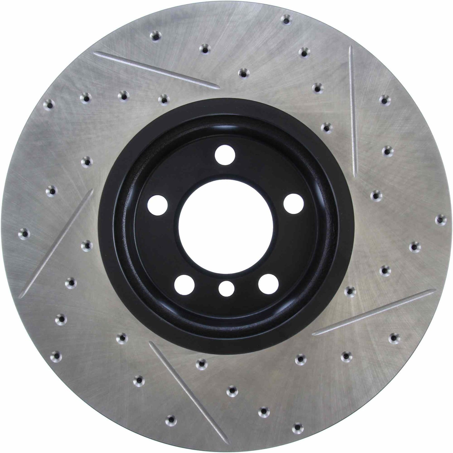 StopTech BMW 12-15 335i / 2014 428i / 2015 235i/228i Front Right Slotted & Drilled Sport Brake Rotor 127.34140R