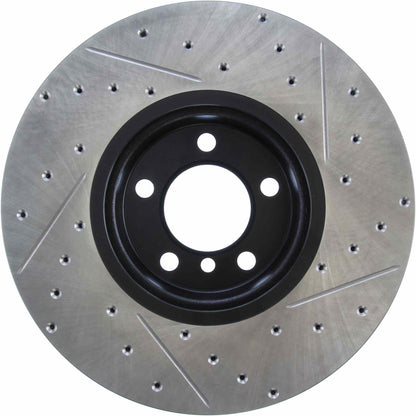 StopTech BMW 12-15 335i / 2014 428i / 2015 235i/228i Front Right Slotted & Drilled Sport Brake Rotor 127.34140R