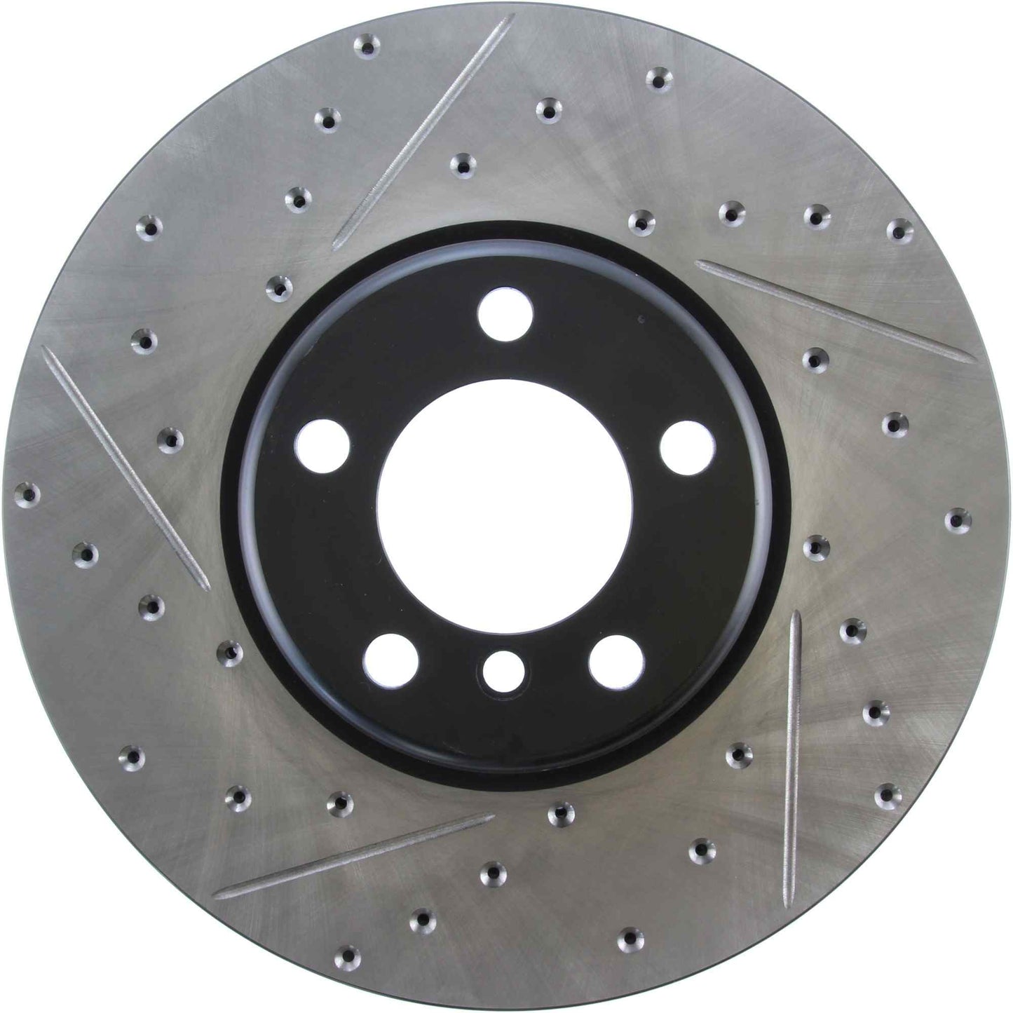 StopTech BMW 12-15 335i / 2014 428i / 2015 235i/228i Front Right Slotted & Drilled Sport Brake Rotor 127.34140R